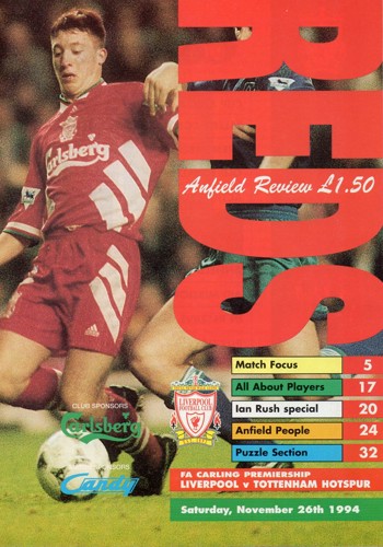 Match programme